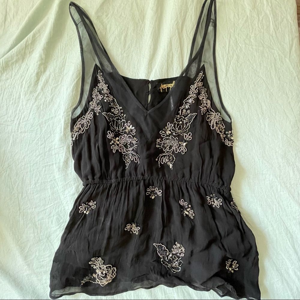 Free People Sequin Tank